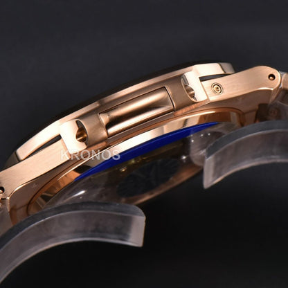 Nautilus 40mm Black Dial - Authentic Movement