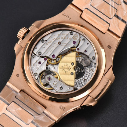 Nautilus 40mm Black Dial - Authentic Movement