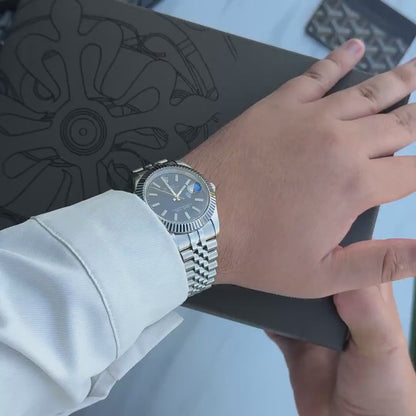 Nautilus Steel – Blue Dial
