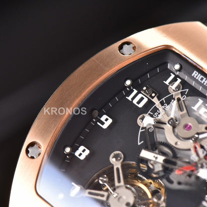 Rm001 Tourbillon 47mm Black Skeleton Dial Black - Authentic Movement