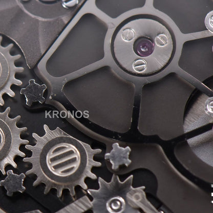 Rm001 Tourbillon 47mm Black Skeleton Dial Black - Authentic Movement