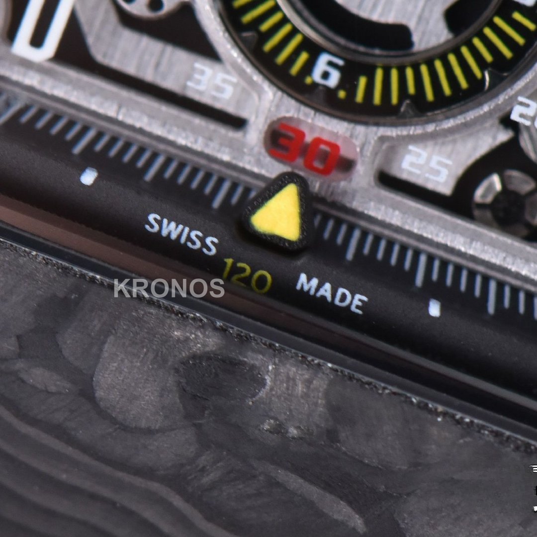 Rm011 Ntpt Chrono Skeleton Dial Orange - Authentic Movement