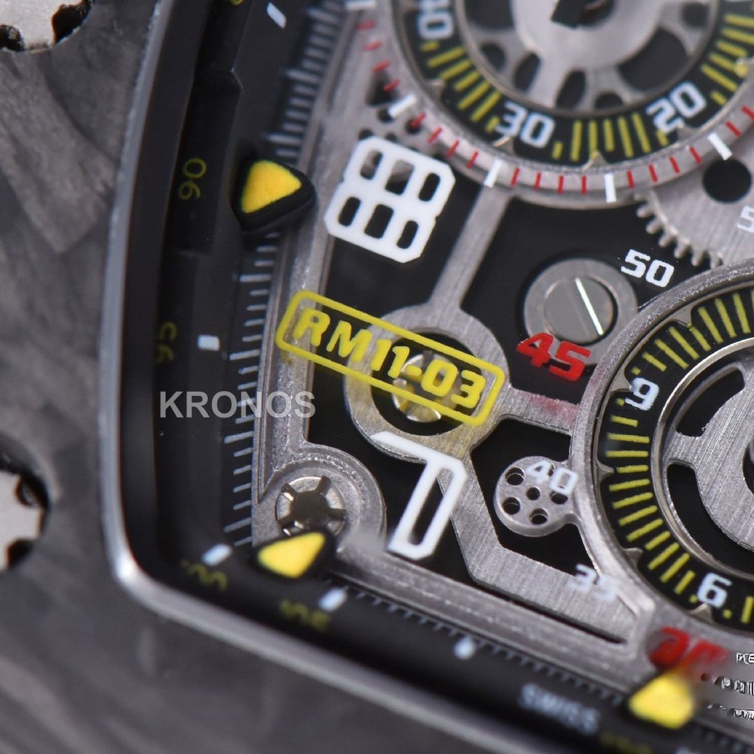 Rm011 Ntpt Chrono Skeleton Dial Orange - Authentic Movement