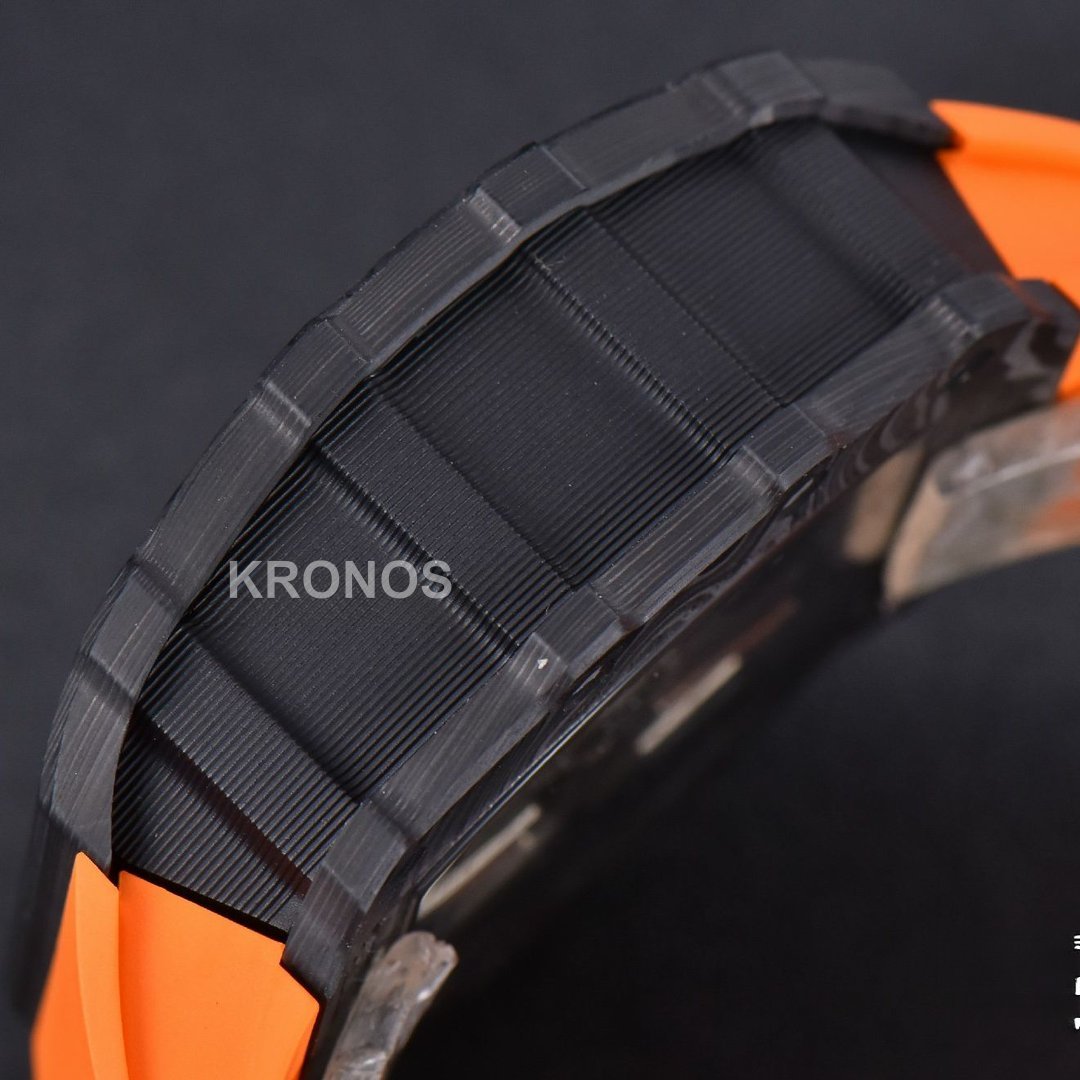 Rm011 Ntpt Chrono Skeleton Dial Orange - Authentic Movement