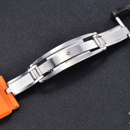 Rm011 Ntpt Chrono Skeleton Dial Orange - Authentic Movement