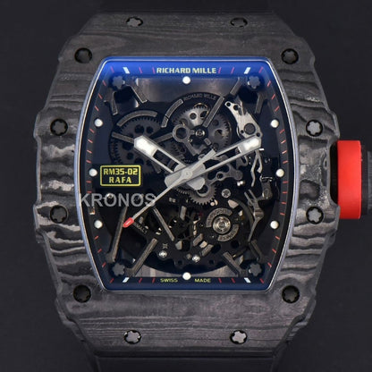 Rm035 02 Real Ntpt Skeleton Dial Black - Authentic Movement