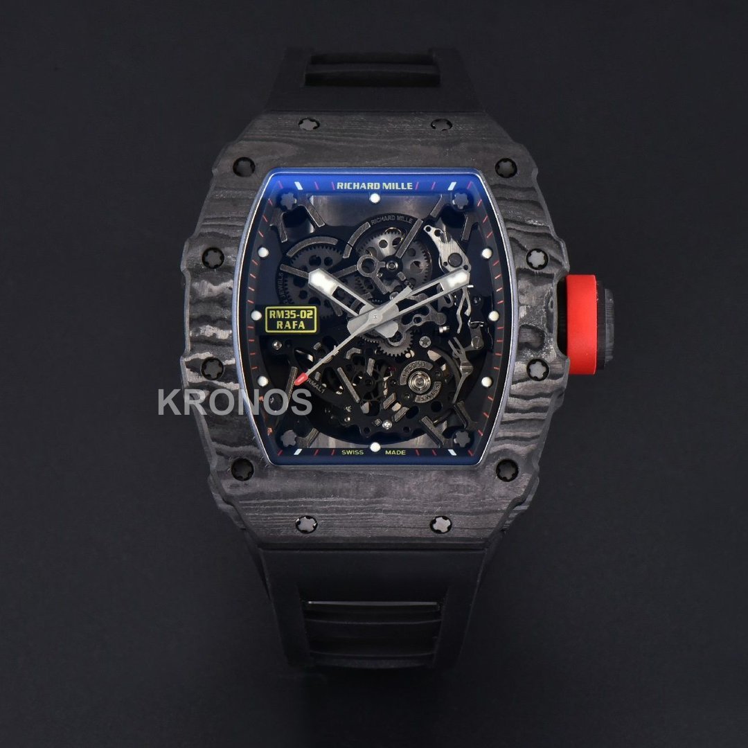 Rm035 02 Real Ntpt Skeleton Dial Black - Authentic Movement