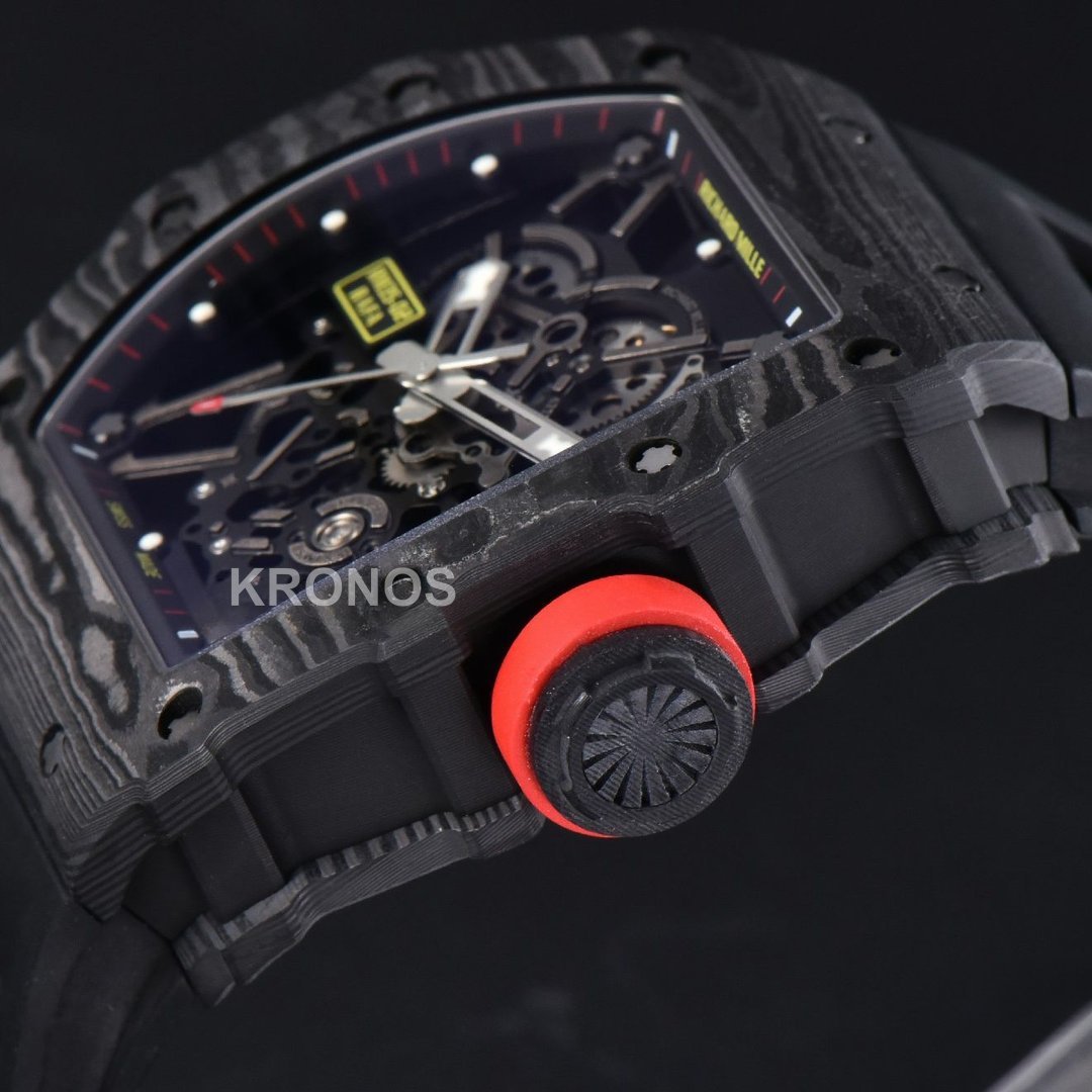 Rm035 02 Real Ntpt Skeleton Dial Black - Authentic Movement