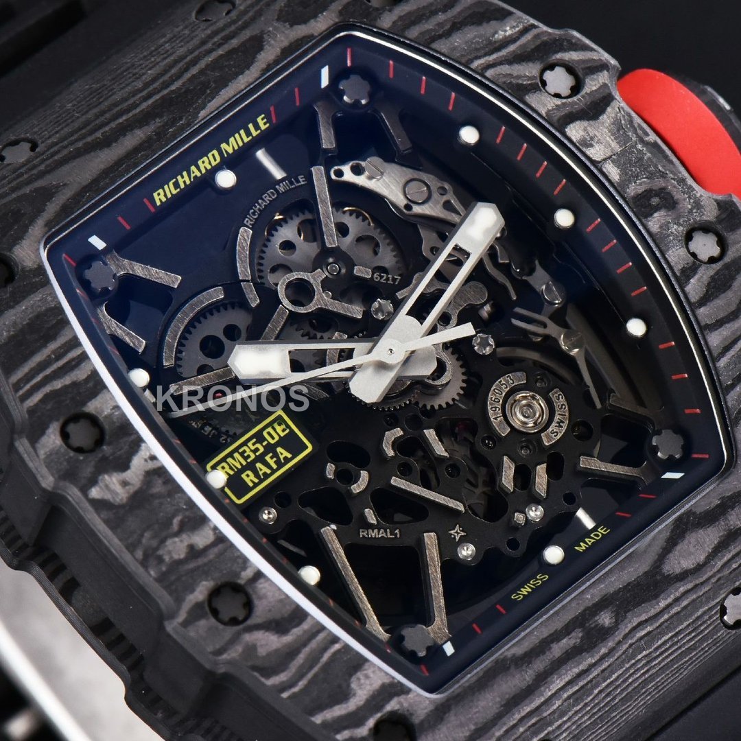 Rm035 02 Real Ntpt Skeleton Dial Black - Authentic Movement