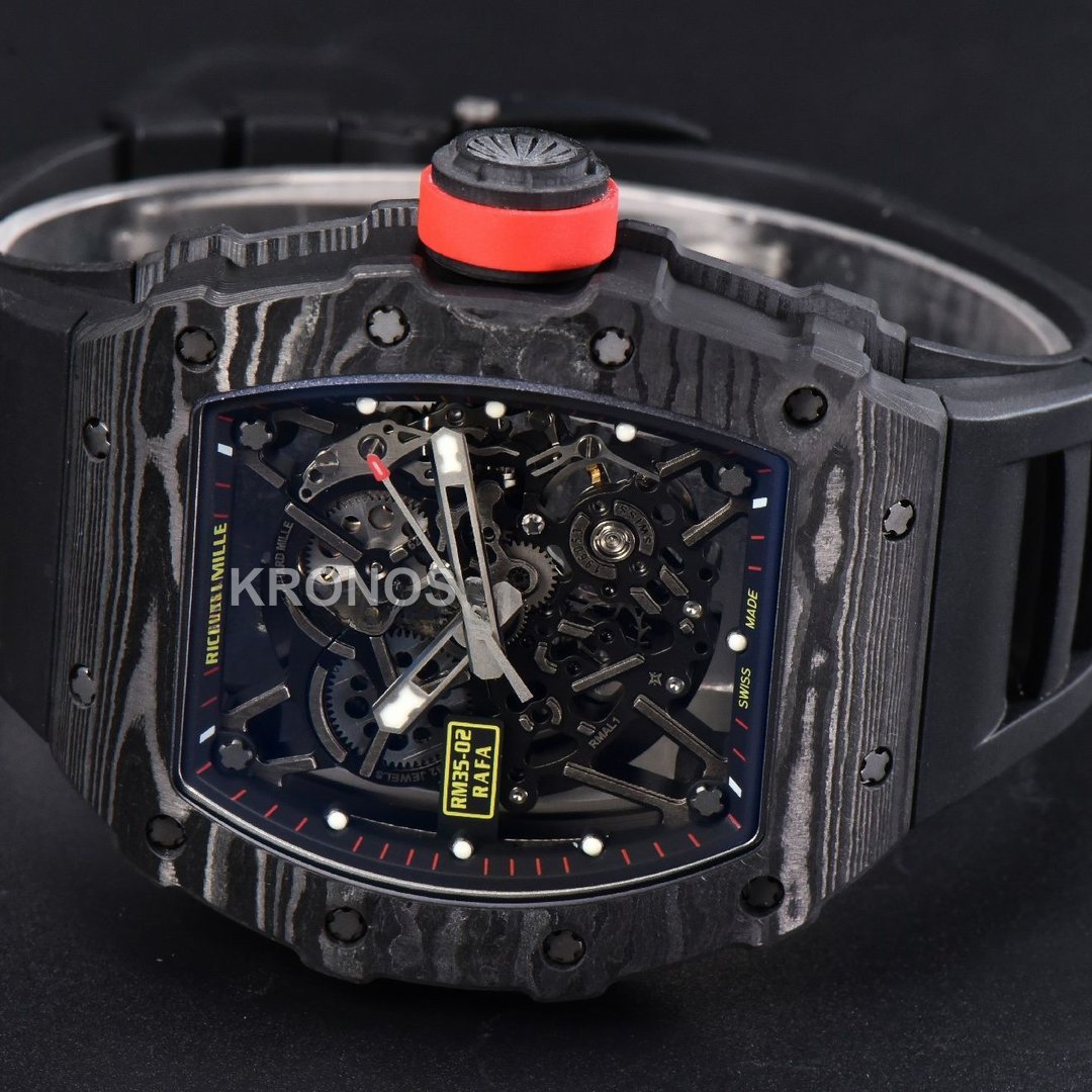 Rm035 02 Real Ntpt Skeleton Dial Black - Authentic Movement