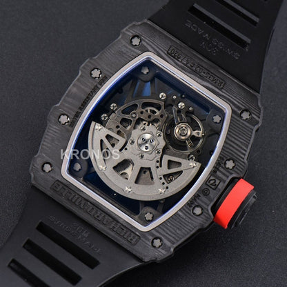 Rm035 02 Real Ntpt Skeleton Dial Black - Authentic Movement