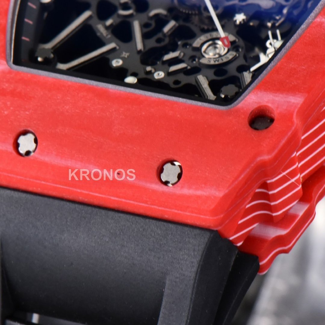 Rm035 02 Real Ntpt Red Skeleton Dial Black Rmal1 - Authentic Movement