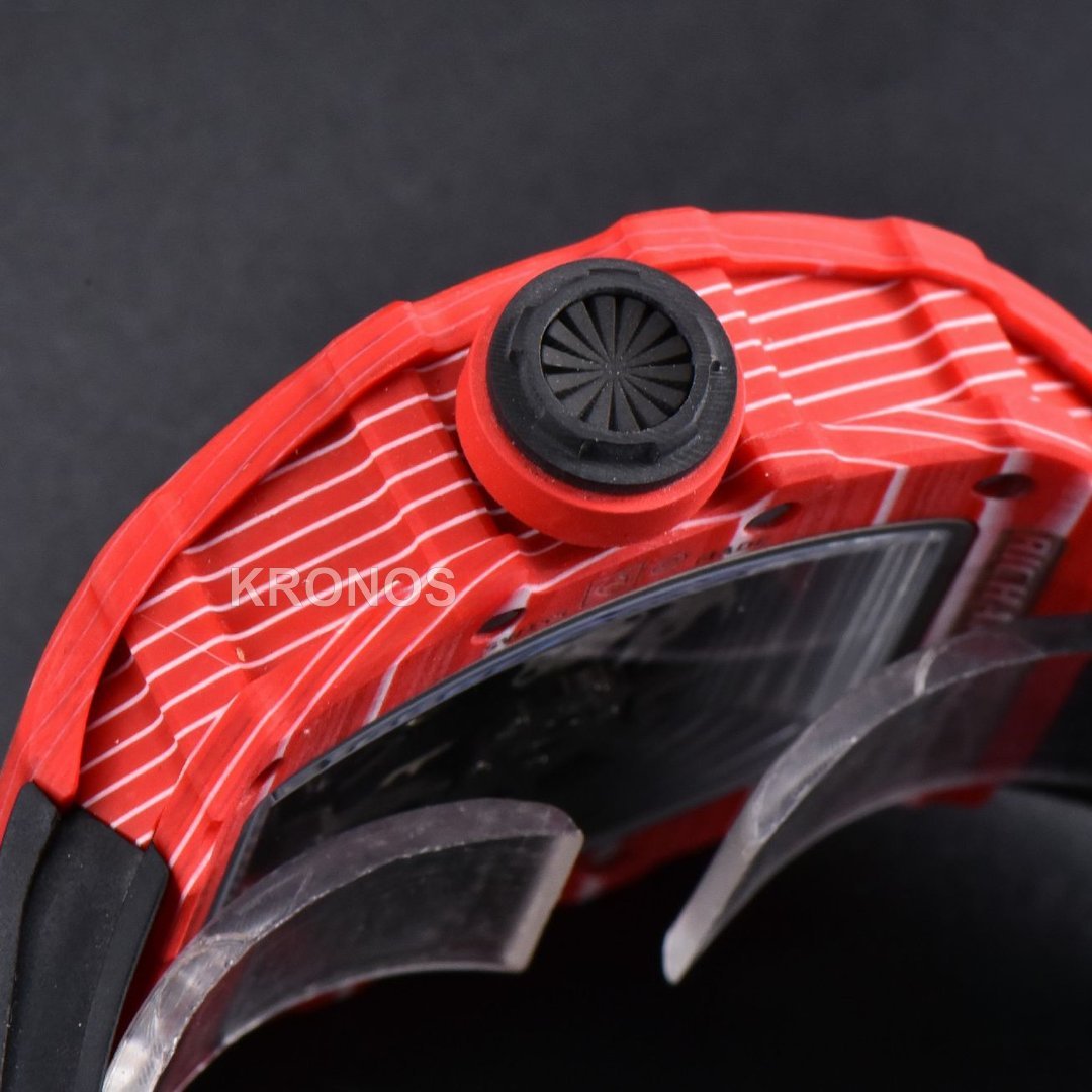 Rm035 02 Real Ntpt Red Skeleton Dial Black Rmal1 - Authentic Movement