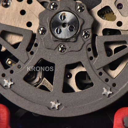 Rm035 02 Real Ntpt Red Skeleton Dial Black Rmal1 - Authentic Movement