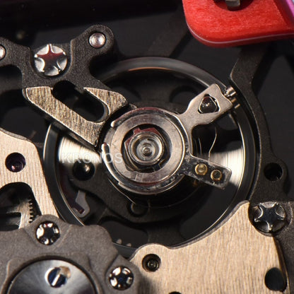 Rm035 02 Real Ntpt Red Skeleton Dial Black Rmal1 - Authentic Movement