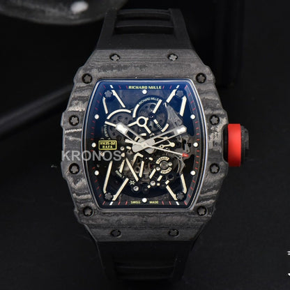Rm035 02 Real Ntpt Skeleton Dial Black Nh05a - Authentic Movement