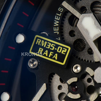 Rm035 02 Real Ntpt Skeleton Dial Black Nh05a - Authentic Movement