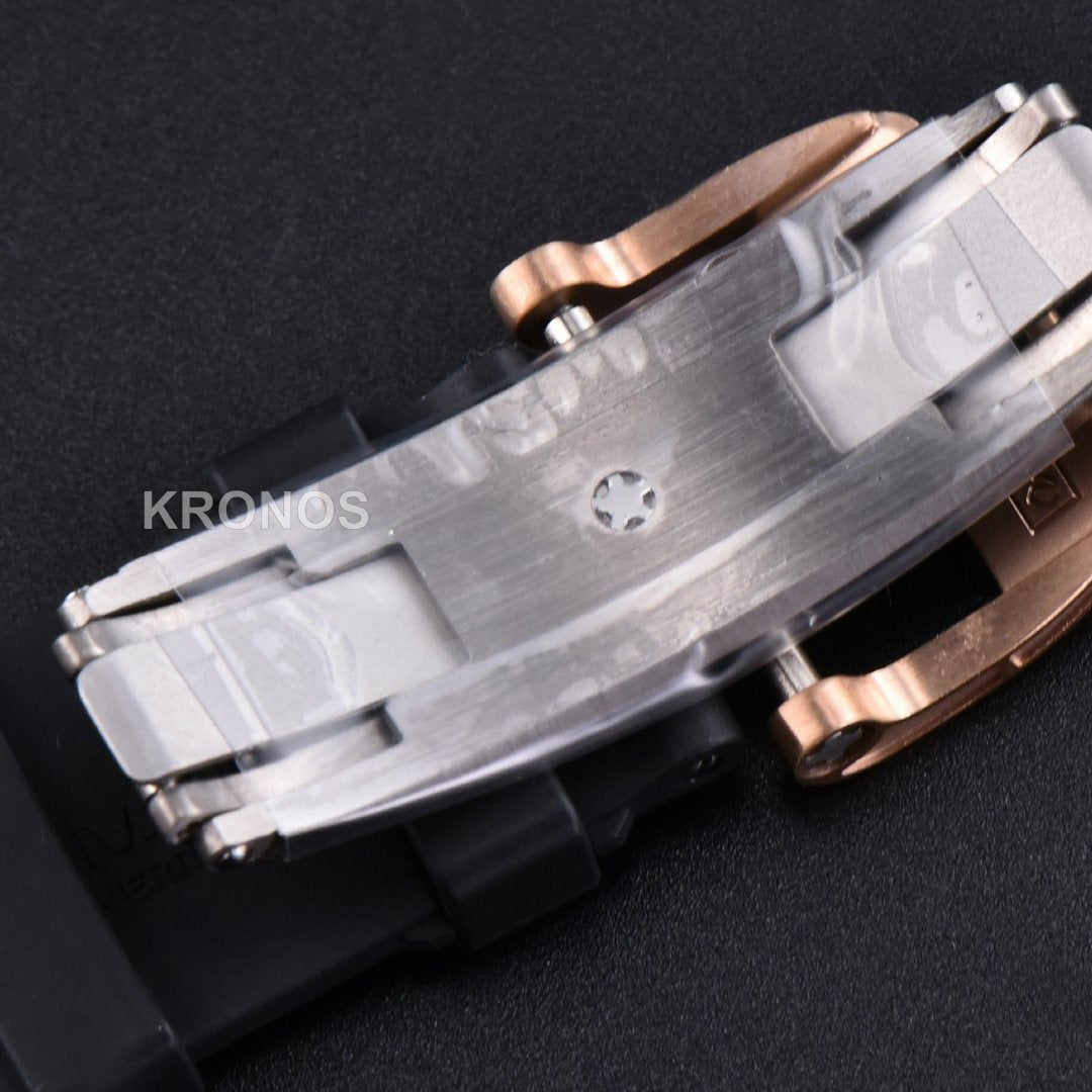 Rm035 Americas 49.9mm X 41.5mm Hands Skeleton Dial Crown Black Rmul1 - Authentic Movement