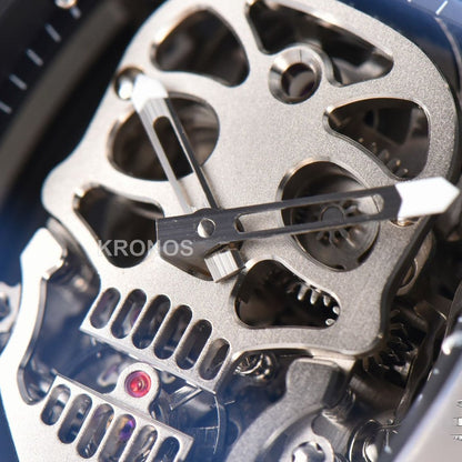 Rm052 Skull Titanium Real Tourbillon 50mmx42mm Skeleton Dial Black - Authentic Movement
