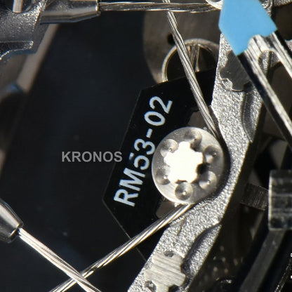 Rm053 02 Transparent Case Real Tourbillon 44.5mm Ice Blue - Authentic Movement