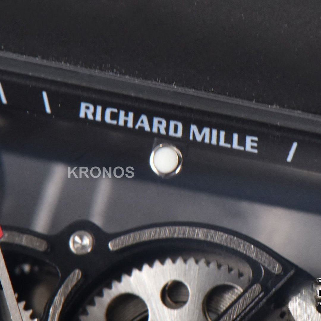 Rm055 Real Ceramic 47.5mm Skeleton Dial Silver Hands Black Rmul2 - Authentic Movement