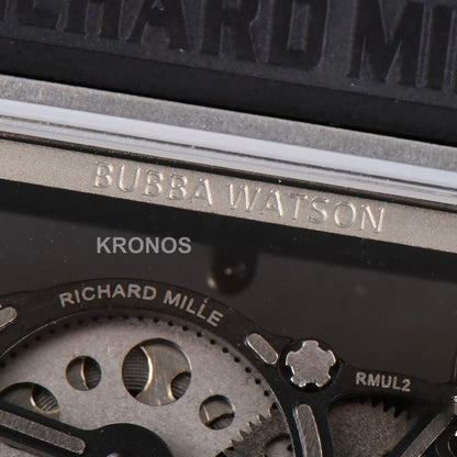 Rm055 Real Ceramic 47.5mm Skeleton Dial Silver Hands Black Rmul2 - Authentic Movement