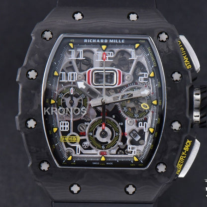 Rm011 Ntpt Chrono Skeleton Dial Black - Authentic Movement