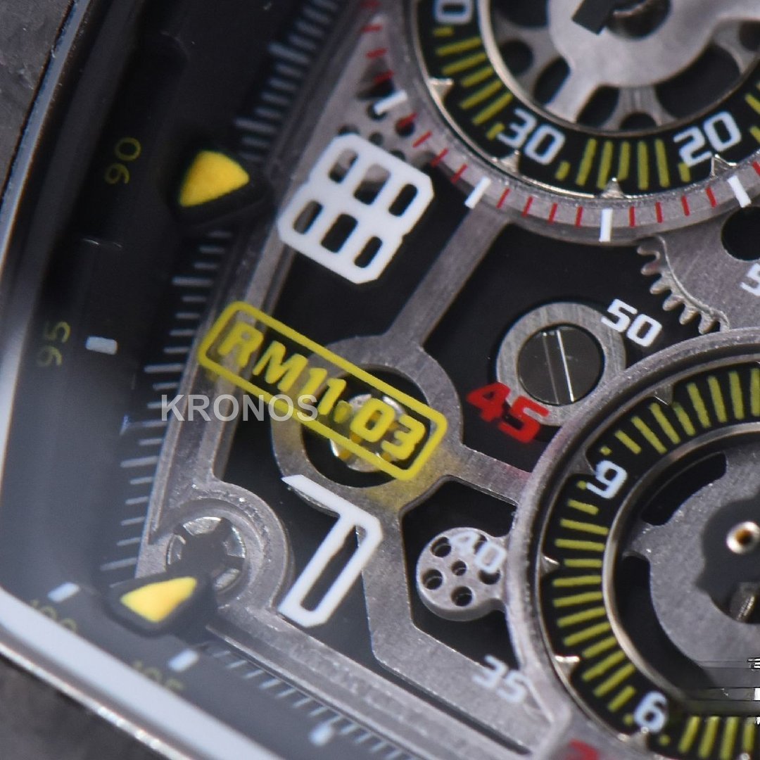 Rm011 Ntpt Chrono Skeleton Dial Black - Authentic Movement