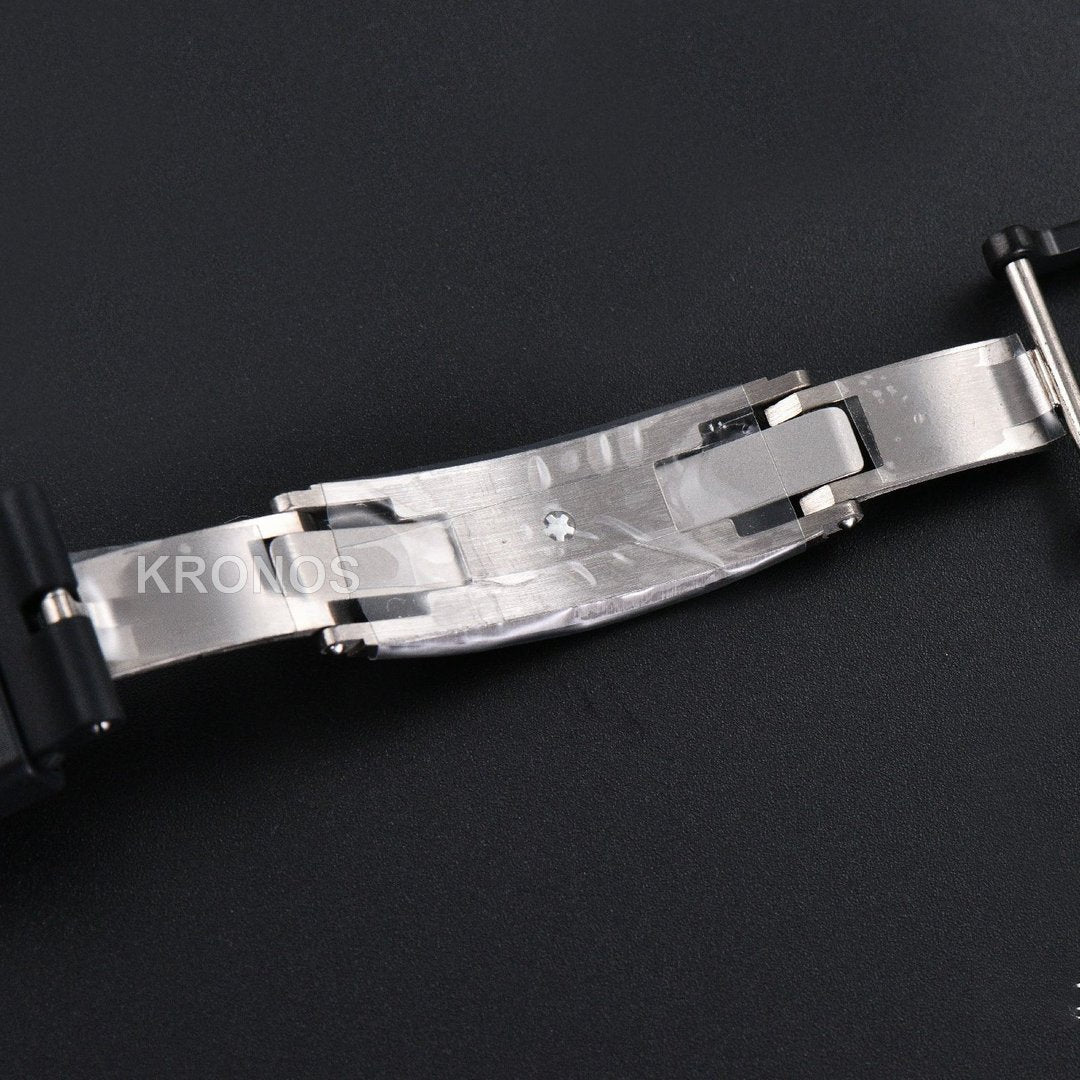 Rm055 Ceramic 42.7mm Black White Skeleton Dial Black Crown Black Rmul2 - Authentic Movement