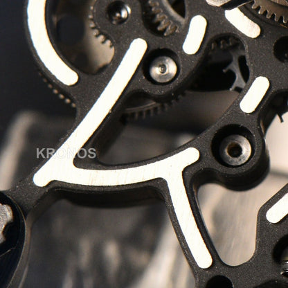 Rm055 Ceramic 42.7mm Black Black Skeleton Dial Black Crown Black Rmul2 - Authentic Movement