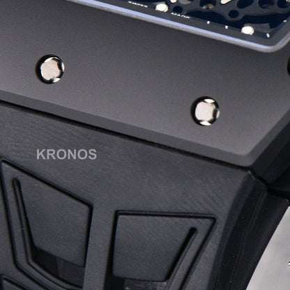 Rm055 Ceramic 42.7mm Black Black Skeleton Dial Black Crown Black Rmul2 - Authentic Movement