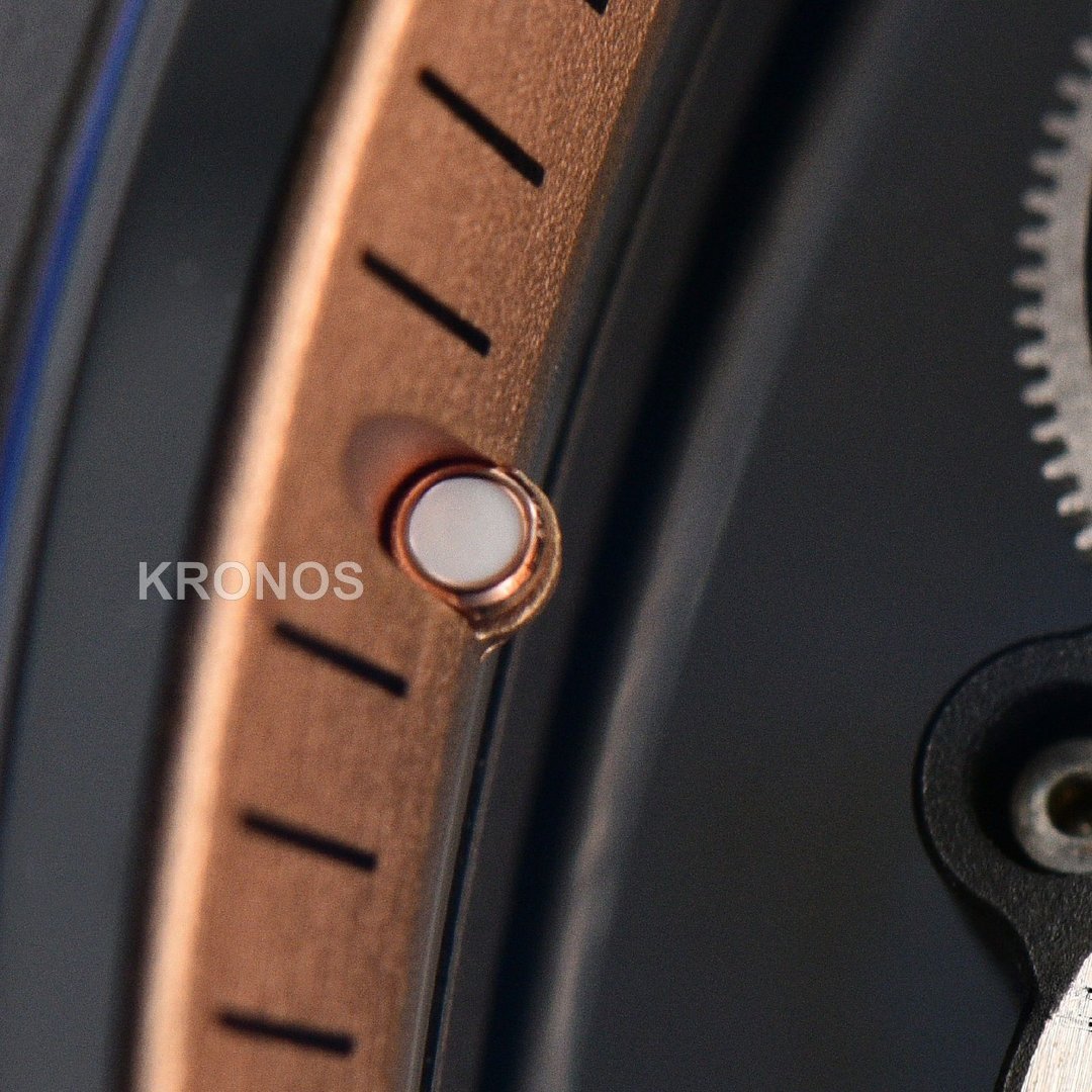 Rm055 Ceramic 42.7mm Black Gold Skeleton Dial Black Crown Black Rmul2 - Authentic Movement