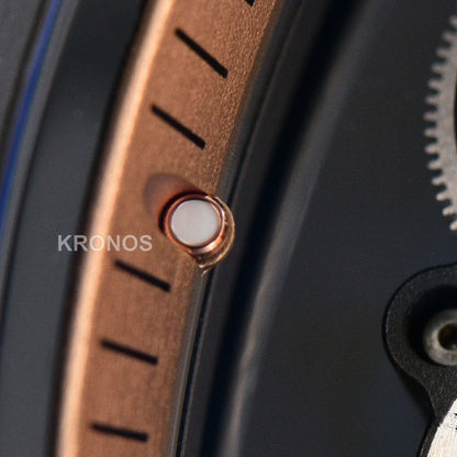Rm055 Ceramic 42.7mm Black Gold Skeleton Dial Black Crown Black Rmul2 - Authentic Movement