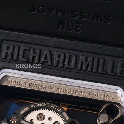 Rm055 Ceramic 42.7mm Black Gold Skeleton Dial Black Crown Black Rmul2 - Authentic Movement