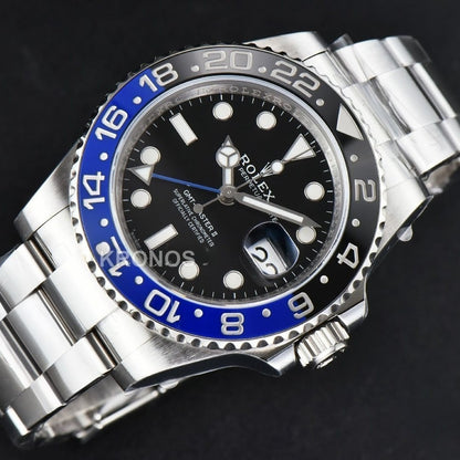 GMT Master II Black Blue Ceramic - Authentic Movement