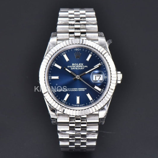 Datejust 41mm Blue Dial Jubilee - Authentic Movement