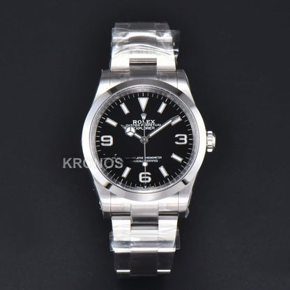 Explorer I 36mm Black Dial - Authentic Movement