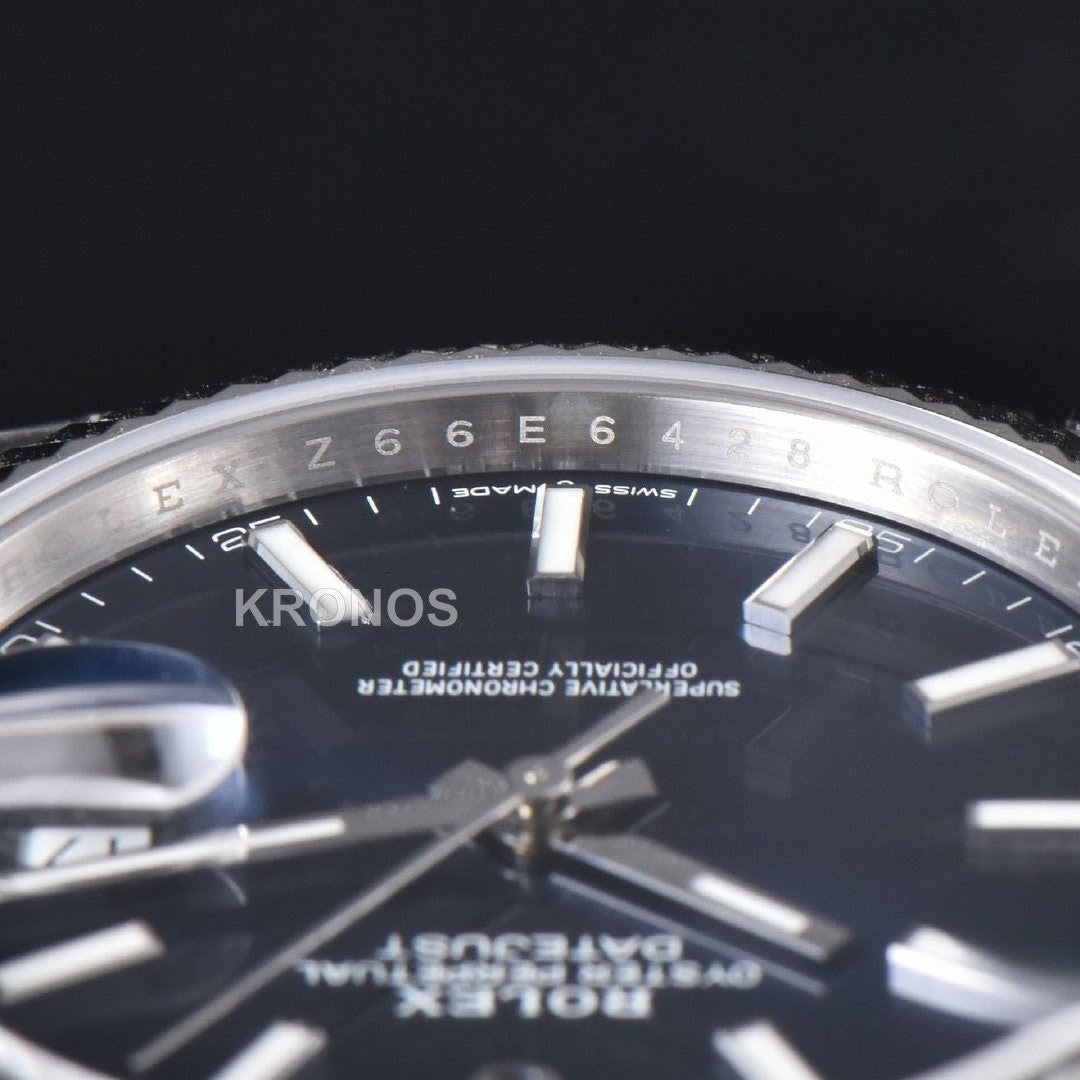 Datejust 41mm Blue Dial Jubilee - Authentic Movement