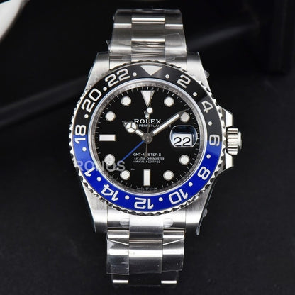GMT Master II Black Blue Ceramic - Authentic Movement