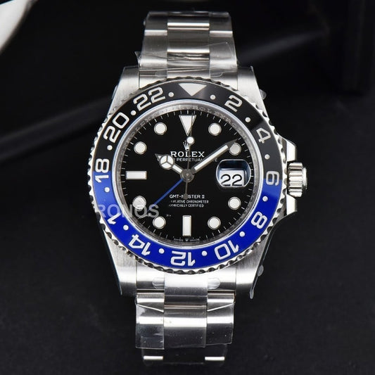 GMT Master II Black Blue Ceramic - Authentic Movement