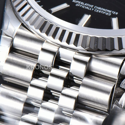Datejust 36mm Black Dial Lume Marker - Authentic Movement