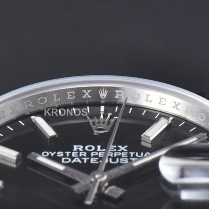 Datejust 36mm Black Dial Lume Marker - Authentic Movement
