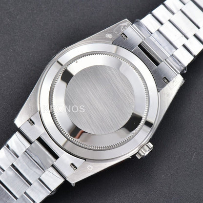 Daydate 36mm Ice Blue Dial Diamond Marker - Authentic Movement