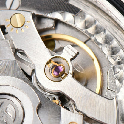 Daydate 36mm Ice Blue Dial Diamond Marker - Authentic Movement