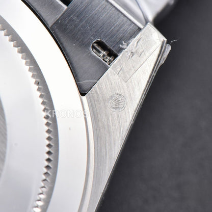 Daydate 36mm Ice Blue Dial Diamond Marker - Authentic Movement