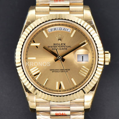 Daydate 40mm Dial Roma Marker - Authentic Movement