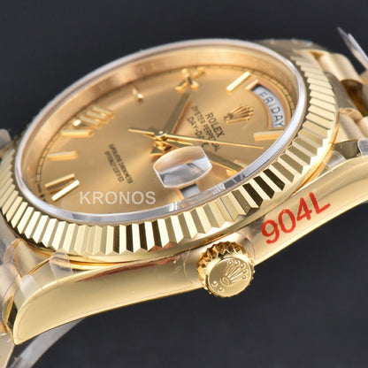 Daydate 40mm Dial Roma Marker - Authentic Movement