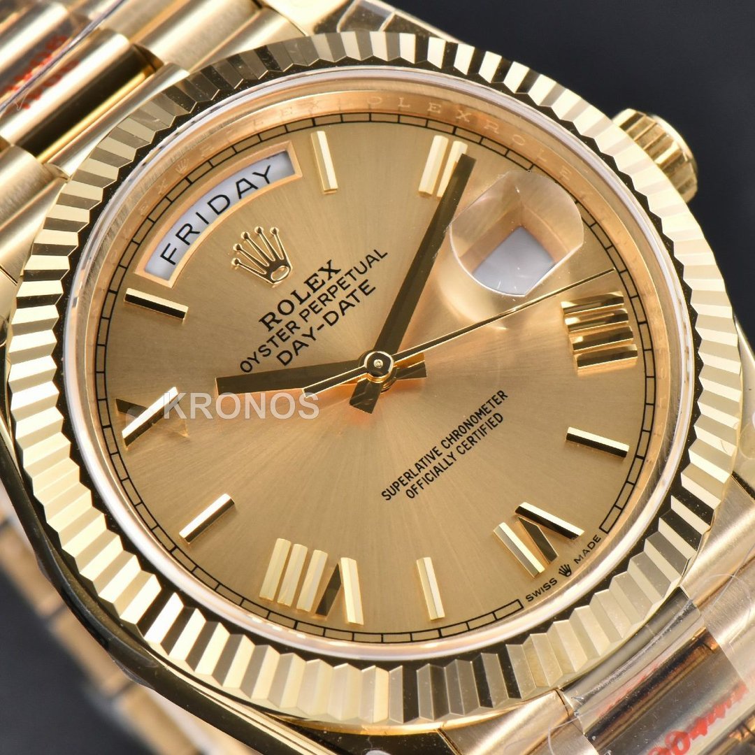 Daydate 40mm Dial Roma Marker - Authentic Movement