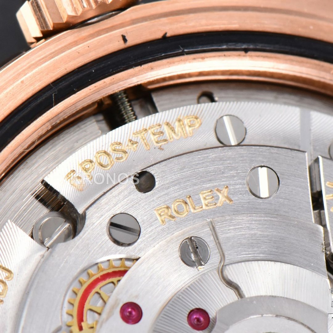 Daydate 40mm Brown Dial Diamond Marker A3235 - Authentic Movement