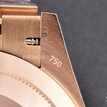 Daydate 40mm Brown Dial Diamond Marker A3235 - Authentic Movement